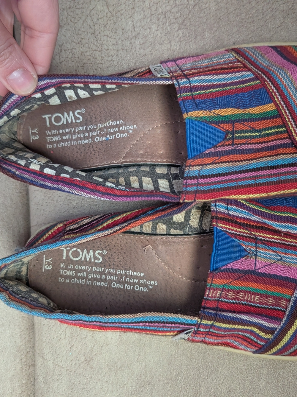 Toms Youth Multicolor